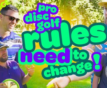 Should the Disc Golf Pro Tour make New Rules? | 2022 Portland Open B9 | Mic'd Up Practice Round