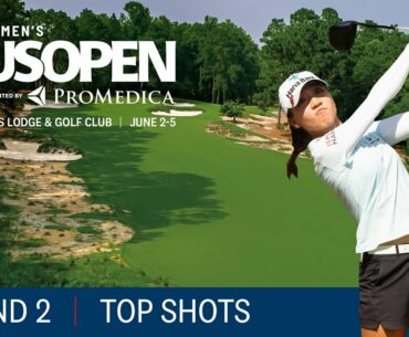 2022 U.S. Women's Open Highlights, Round 2: Top Shots