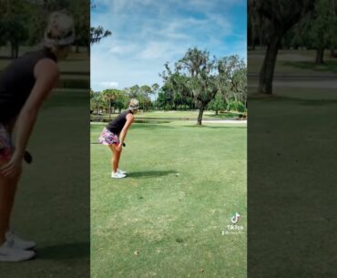 Hot Women Golf | Women Golf Swing | Golf Swing Lady | Golf Lessons #golf #shorts #golftip