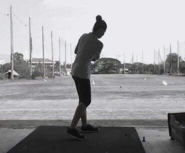 Momentum & Swing Movement (Lady Golfer)