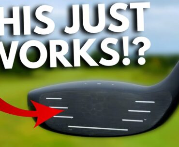 This STRAIGHT FLYING GOLF CLUB made a HUGE DIFFERENCE!?