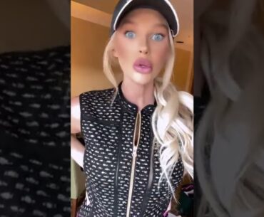 Hot Women Golf | Women Golf Swing | Golf Swing Lady | Golf Lessons #golf #shorts #golftip