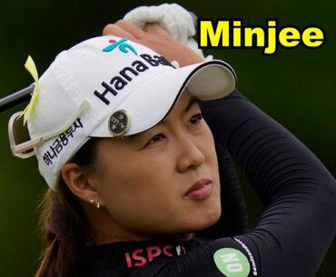 Minjee Lee Golf Swing 2022 U.S. Women's Open Champion