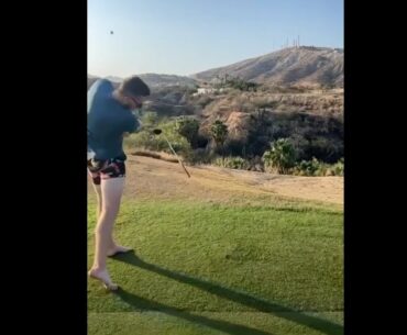 Solid club speed  @jaredsilver_4real #golf  #shorts #golftiktok