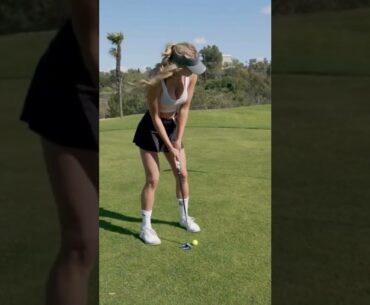 Cute Golf Girl #shorts #cute #Babegolf