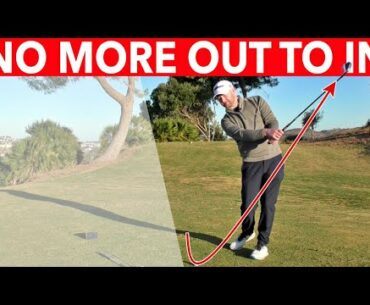 HOW TO SWING WITH A IN TO OUT PATH - SIMPLE GOLF TIPS