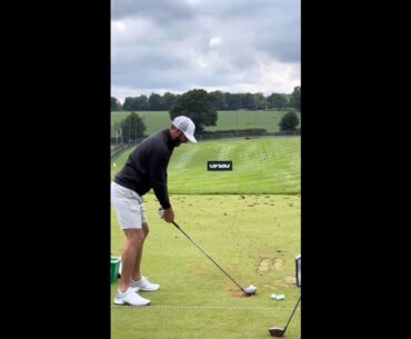 DJ is on the ground at the first LIV event #golf  #shorts #golftiktok