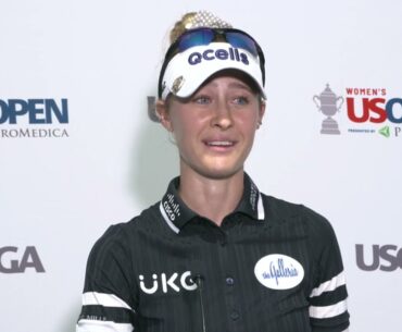 Nelly Korda Thursday Interview Round 1 2022 US Womens Open