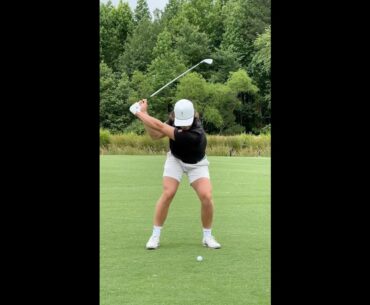 Barley any hip turn @michael.lasasso  #golf  #shorts #golftiktok