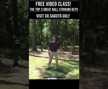 2 Simple Tips for PERFECT Ball Striking    #golf #golfswing #golftips