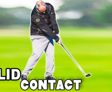 How To HIT SOLID shots CONSISTENTLY In GOLF