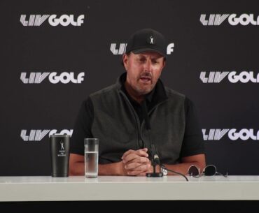 Phil Mickelson Wednesday Press Conference 2022 LIV Golf Invitational Series London