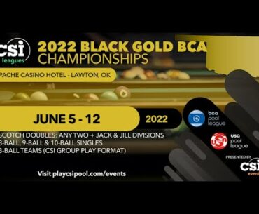 2022 Black Gold Championship TEAMS No Golf Today VS A-Team