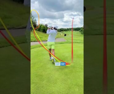 Sergio Garcia golf swing on Shot Tracer app