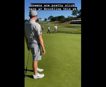 Greens are pretty slopey and quick #golf  #shorts #golftiktok