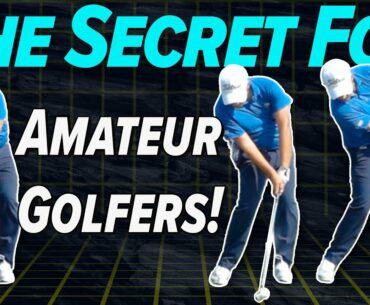 The SECRET to the Amateur Golf Swing! - So Simple - NEVER SEEN!