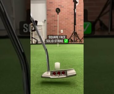 Could You Roll this Flat Golf Ball Straight? #shorts