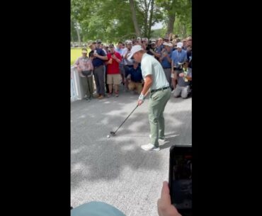 Unreal shot  @oliver_white02 #golf  #shorts #golftiktok