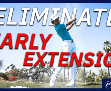 How to fix EARLY EXTENSION For Good! || Downswing Drills