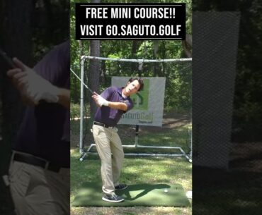 Simple Hand Trick for Perfect Ball Striking with Irons and Driver   #golf #golfswing #golftips