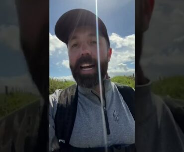 Day 4/6 of walking 150 miles with my golf clubs!