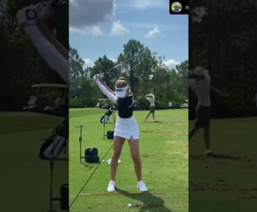 Nelly Korda is pure!!  #golf #shorts #golfgirl #short
