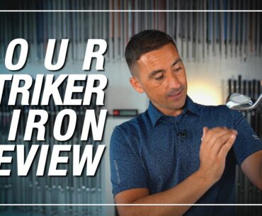 TOUR STRIKER 7 IRON REVIEW // Testing The Tour Striker 7 Iron Training Aid