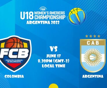 Colombia v Argentina | Full Basketball Game | FIBA U18 Women’s Americas Championship 2022