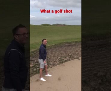 Hardest golf shot ever ! For me