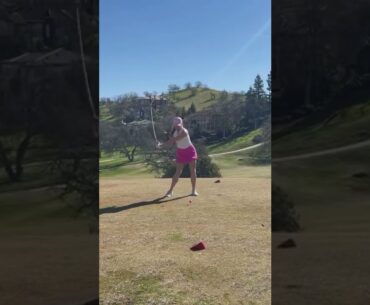 Hot women | Golf swing slow motion | Golf swing basics | Hot ladies #golf #shorts #golfgirl