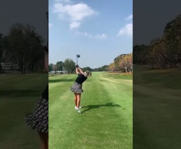 Putting lessons golf Hot women golf swing slow motion | US open 2022 Golf #golf #shorts #golfswing