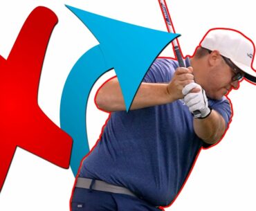 Stop Over Powering Your Right Arm | Shallow Your Golf Swing