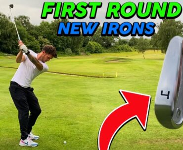First Round With My *NEW* Clubs & I Scored __