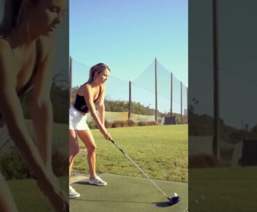 Putting lessons golf Hot women golf swing slow motion | US open 2022 Golf #golf #shorts #golfswing