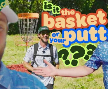 Disc Golf Pro Tip: BLAME THE BASKET | 2022 Preserve F9 | Mic'd Up Practice Round