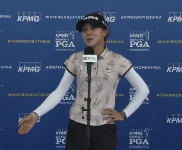 Lydia Ko Friday Flash Interview 2022 KPMG Women's PGA Championship
