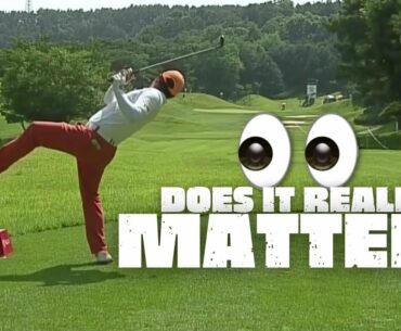 Does it matter what your golf swing looks like?