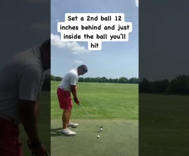 Here’s EXACTLY how to fix your outside takeaway!  #shorts #shortsfeed #golf #golfswing #golftips
