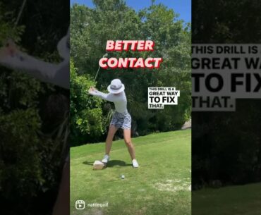 How to make better contact golf swing
