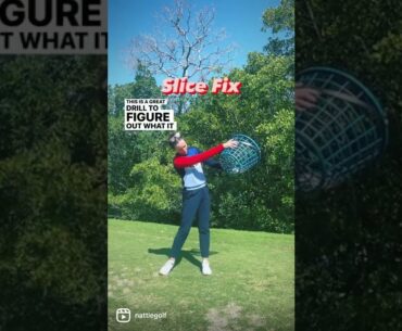 How to stop slicing the ball. Simple and easy golf drills