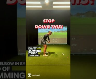 How to keep right elbow in during your golf swing