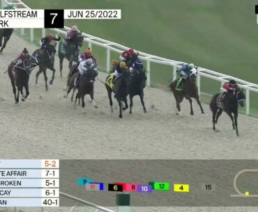Gulfstream Park Carrera 7 - 25 de Junio 2022