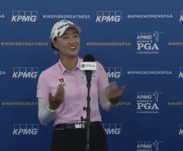 Minjee Lee Sunday Flash Interview 2022 KPMG Women's PGA Championship