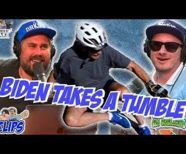 PMT Reacts To Joe Biden Falling Off Of His Bike