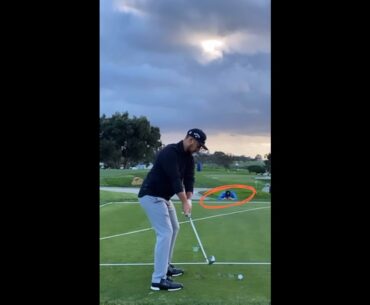Very cool angle to view Xander’s swing @sacredlinksphotography #golf  #shorts #golftiktok