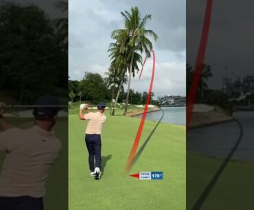 Paul Casey golf swing on Shot Tracer