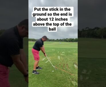 Stop coming Over The Top!  #shorts #shortsfeed #golf #golfswing #golfer #golflife #golfer