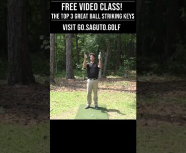 The Best Ball Striking Drill EVER    #shorts #golfswing #golftips #golf