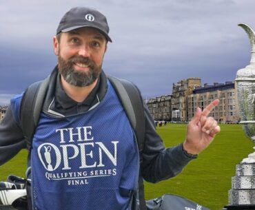 I caddy in THE OPEN