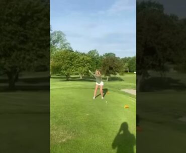 Putting lessons golf Hot women golf swing slow motion | US open 2022 Golf #golf #shorts #golfswing